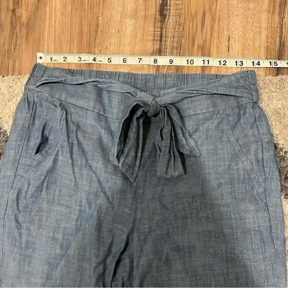 J. Crew Chambray tie-waist pant - Picture 9 of 12
